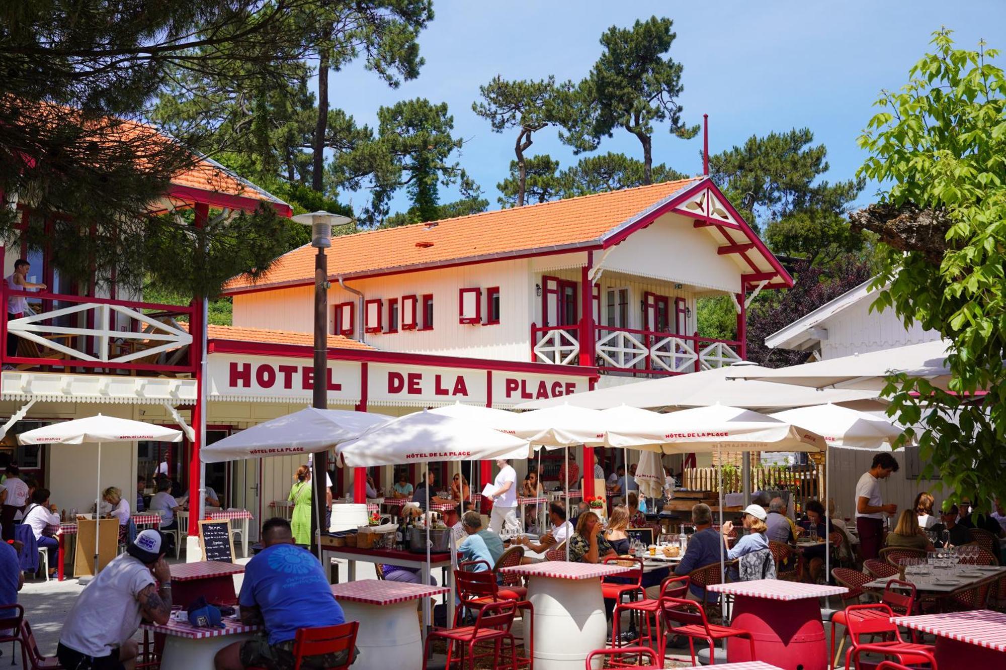 Hotel De La Plage Lège-Cap-Ferret Exterior foto